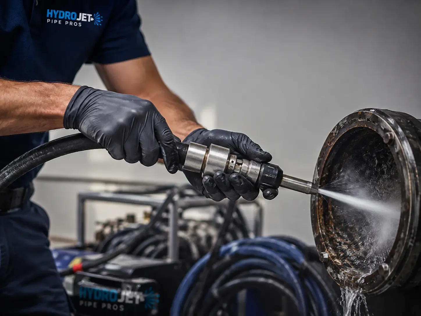 Hydro Jet Pipe Descaling in Westport, WA